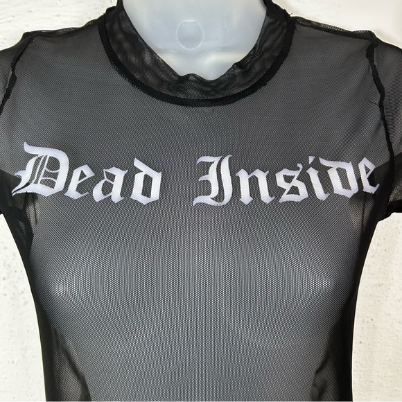 Dead Inside mesh dress - Picture 3 of 8